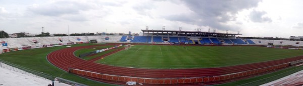 Panoramic of the stadium