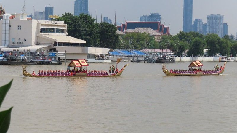 The Asura Vuyapak Barge and the AsuraPaksee Barge.  These two barges were first built in the reign of King Rama I, and rebuilt in King Rama IV.