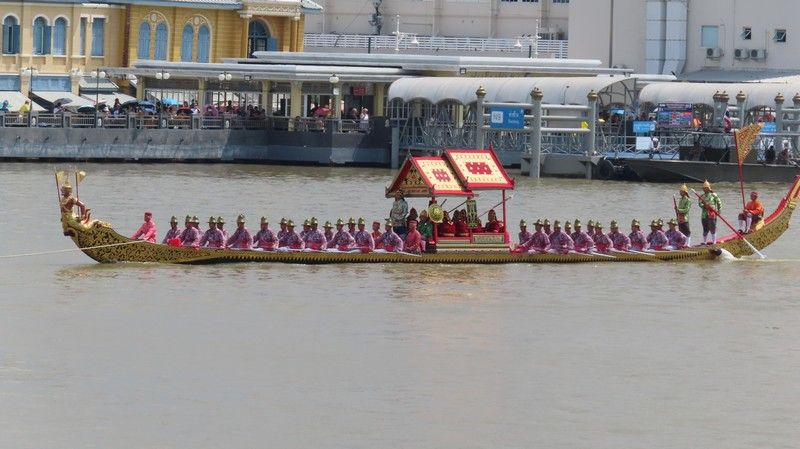 The Asura Vuyapak Barge or the AsuraPaksee Barge.  These two barges were first built in the reign of King Rama I, and rebuilt in King Rama IV.