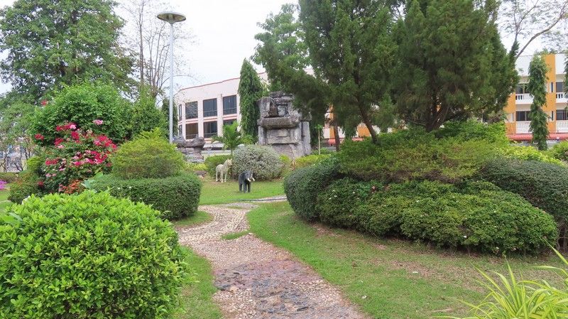 Landscaped garden